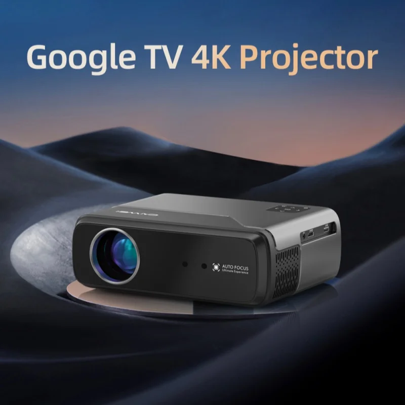 4K HDR Smart LED Projector Android TV 11 1080P Full HD 5G WiFi Auto Focus Support Dolby Audio Portable Home Theater Cinema IPTV